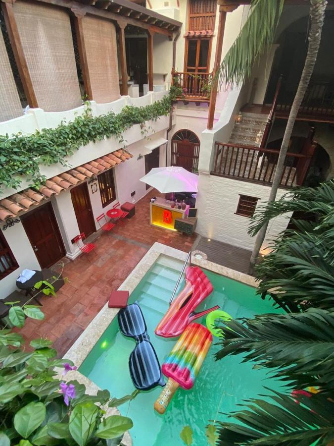 Отель Casa Bugo Centro Historico Картахена Экстерьер фото